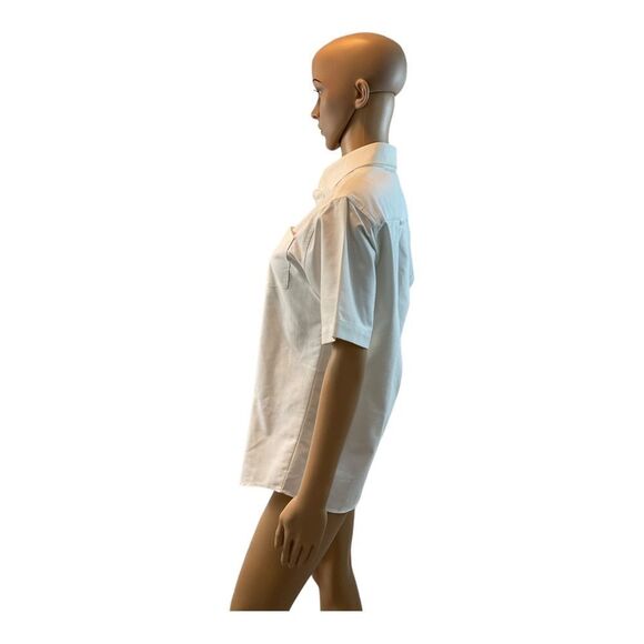 White button down by MetroConcepts MENS white long sleeve Sz M - Picture 2 of 10